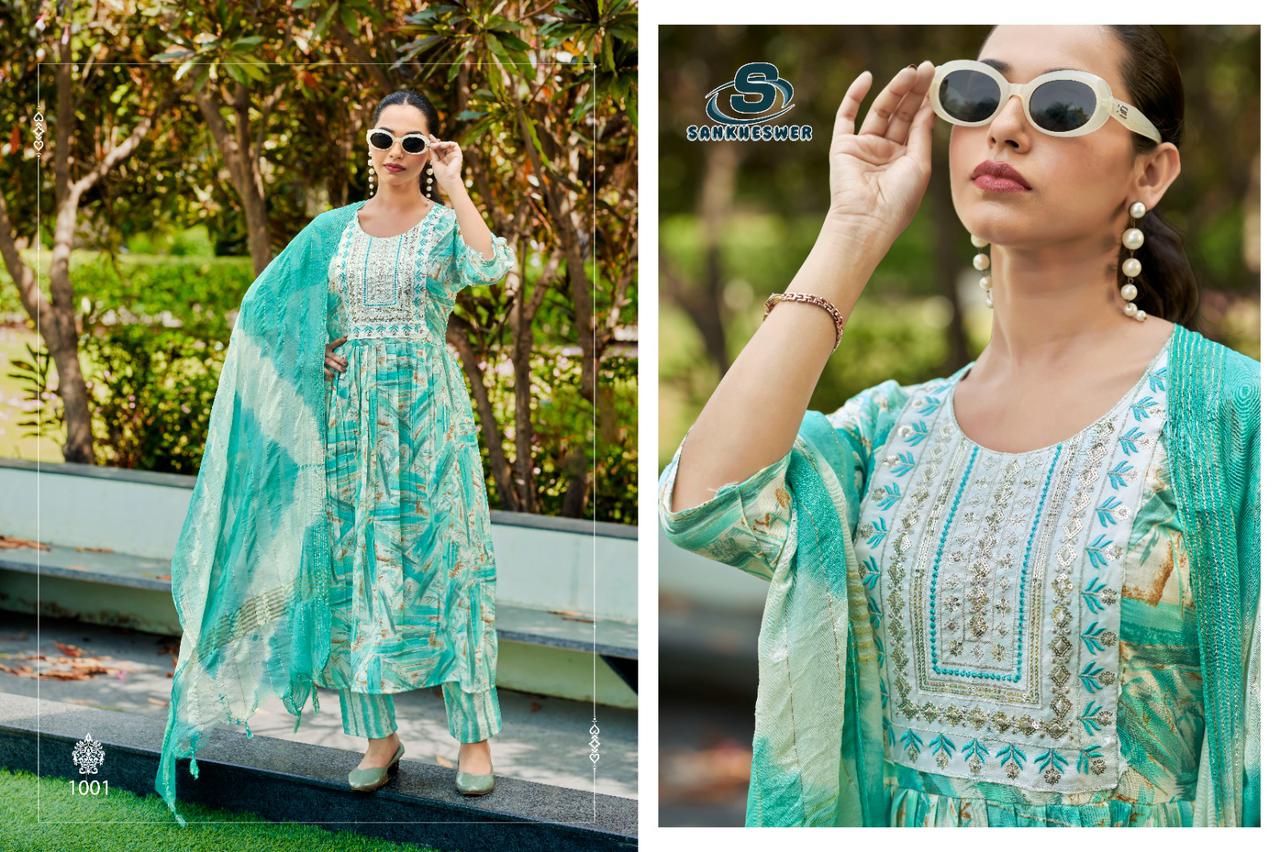 Dairy Milk Vol 1 By Sankheswer Capsule Foil Printed Kurti With Bottom Dupatta Orders In India